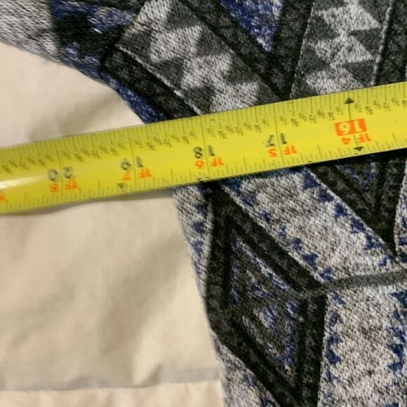 ALMOST FAMOUS, hoodie long sleeve, cover up, small, southwest design - Picture 10 of 12